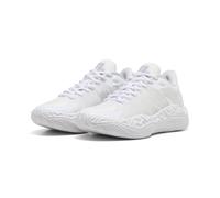 PUMA Scarpe da basket dal taglio basso Hali 1 per ragazzi, Accessori, Bianco, 36 36