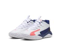 PUMA Scarpe da basket dal taglio medio Dagger 2 per ragazzi, Accessori, Bianco, 37.5 37.5