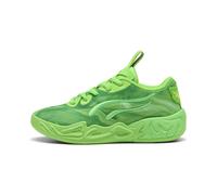PUMA Scarpe da basket MB.04 Lo Team Pack per bambini, Scarpe, Verde Glare/Fizzy Light, 32 32