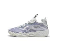 PUMA Scarpe da basket MB.04 Lo Team unisex, Scarpe, Feather Grigio/Cool Mid Grigio/Cool Dark Grigio, 49.5 49.5
