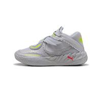 PUMA Scarpe da basket MB.05 Metallizzato unisex, Scarpe, Grigio, 42.5 42.5