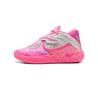 PUMA Scarpe da basket MB.05 World Tour unisex, Scarpe, Sun Struck/Pure Magenta, 39 39