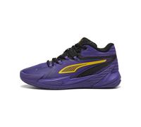 PUMA Scarpe da basket The Dagger unisex, Scarpe, Nero/Violet, 44.5 44.5