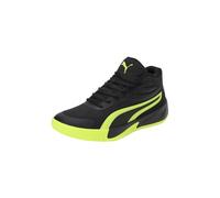 Puma Scarpe da basket unisex Court PRO, Nero-Lime Elettrico, 44.5 EU