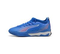 PUMA Scarpe da calcetto dal profilo medio ULTRA 6 MATCH per ragazzi, Scarpe, Ultra Blu/Bianco/Glowing Rosso, 36 36