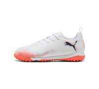 PUMA Scarpe da calcio a taglio medio FUTURE 8 PLAY TT per ragazzi, Scarpe, Bianco, 35.5 35.5