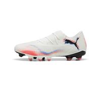 PUMA Scarpe da calcio dal profilo basso FUTURE 8 MATCH FG/AG unisex, Scarpe, Bianco/Nero/Glowing Rosso, 41 41
