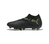 Puma Scarpa Unisex Future 8 Match Fg/AgSoccer, Puma Nero Fizzy Verde Chiaro Terreno, 41 EU
