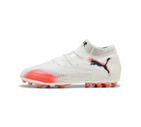 PUMA Scarpe da calcio FUTURE 8 ULTIMATE MG unisex, Scarpe, Bianco, 43 43