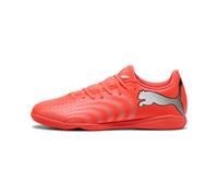 PUMA Unisex Future 9 Play It Scarpe da Calcio, Glowing Red White Black Silver, 44.5 EU, Glowing Red Puma White Puma Black Puma, Silver, 44.5 EU