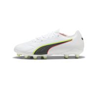 PUMA Scarpe da calcio KING 20 MATCH FG/AG per ragazzi, Scarpe, Bianco, 30 30