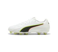 PUMA Scarpe da calcio KING 20 MATCH FG/AG unisex, Scarpe, Bianco, 43 43