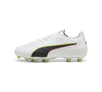 PUMA Scarpe da calcio KING 20 PRO FG/AG unisex, Scarpe, Bianco, 45 45