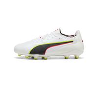 PUMA Scarpe da calcio KING 20 ULTIMATE FG/AG unisex, Scarpe, Bianco, 42.5 42.5