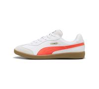 PUMA Scarpe da calcio KING 21 IT, Scarpe, Bianco/Glowing Rosso, 48.5 48.5