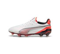 PUMA Scarpe da calcio KING ULTIMATE FG/AG da donna, Scarpe, Bianco, 37.5 37.5