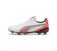 PUMA Scarpe da calcio KING ULTIMATE FG/AG unisex, Scarpe, Bianco, 43 43