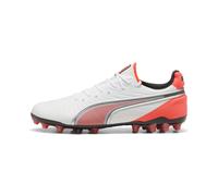 PUMA Scarpe da calcio KING ULTIMATE MG unisex, Scarpe, Bianco, 45 45
