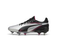 PUMA Scarpe da calcio KING ULTIMATE MxSG, Scarpe, Silver/Nero/Sun Struck, 45 45
