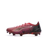 PUMA Scarpe da calcio nere/rosse da uomo Ultra 6 Ultimate