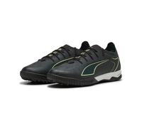 PUMA Scarpe da calcio per adulti Ultra 6 PRO CAGE TT, Black Fizzy Light Green Terrain Yellow, 45 EU