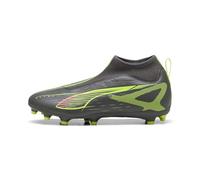 Puma Scarpe da calcio per bambini Cloud Ultra 5+ Match Firm Ground, Argento giallo, 5 UK
