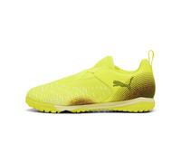 PUMA Scarpe da calcio senza lacci a taglio medio FUTURE 8 MATCH+ TT per ragazzi, Scarpe, Giallo Alert/Nero/Sun Struck, 36 36