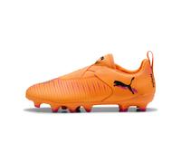PUMA Scarpe da calcio senza lacci FUTURE 8 MATCH FG/AG per ragazzi, Scarpe, Arancione, 38 38