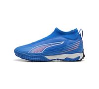 PUMA Scarpe da calcio senza lacci ULTRA 6 MATCH+ TT per ragazzi, Scarpe, Ultra Blu/Bianco/Glowing Rosso, 36 36