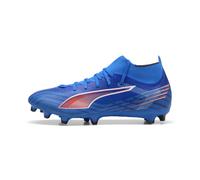 PUMA 6 Match+ Fg/AG, Scarpe da Calcio Unisex-Adulto, Ultra Blue Bianco Nero, 40 EU