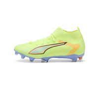 PUMA Scarpe da calcio ULTRA 6 MATCH+ LIGHT UP FG/AG da donna, Scarpe, Giallo, 42 42