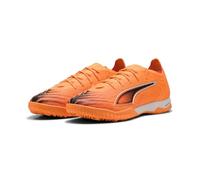 PUMA Scarpe da Calcio Ultra 6 PRO Cage TT Unisex 47, Heat Fire Black Glowing Red Orange