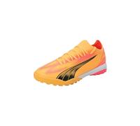 Puma Scarpe da Calcio Ultra Match TT 42 Sun Stream Black Sunset Glow Orange Pink