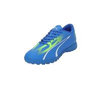 Puma Scarpe da Calcio Ultra Play TT da Uomo, Ultra Blue Puma White PRO Green, 44.5 EU