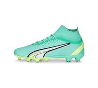 Puma Scarpe da Calcio Ultra PRO Fg/AG da Uomo, Electric Peppermint Puma White Fast Yellow, 40 EU