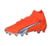 Puma Scarpe da Calcio Ultra PRO Fg/AG da Uomo, Ultra Orange Puma Bianco Blu Glimmer, 40 EU