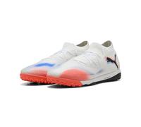 Puma Scarpe da Calcio Unisex Future 8 PRO Cage, Puma Bianco Puma Nero Rosso Brillante, 43 EU