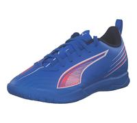 PUMA Scarpe da calcetto ULTRA 6 PLAY per ragazzi, Scarpe, Ultra Blu/Bianco/Glowing Rosso, 31 31