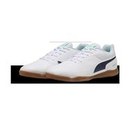 PUMA Scarpe da Calcio Unisex Truco III, Puma Bianco Aqua Fizzy Light, 40.5 EU