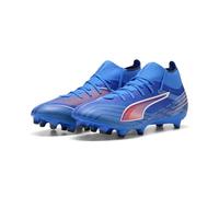 PUMA Scarpe da Calcio Unisex Ultra 6 Match+ Fg/AG, Ultra Blue PUMA Bianco PUMA Nero, 42 EU