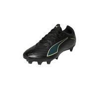 Puma Scarpe da Calcio Unisex Ultra 6 Play Fg/AG, Puma Nero Fizzy Verde Chiaro Terreno, 40 EU