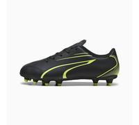 PUMA Scarpe da Calcio Vitoria FG/AG Junior 107486 Nero Nero/Giallo Fluo 03