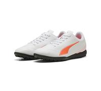 PUMA Scarpe da Calcio Vitoria II TtSoccer Uomo, Puma Bianco Rosso Brillante, 42 EU