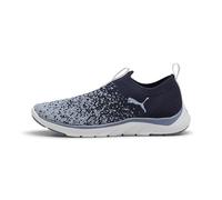 PUMA Scarpe da Corsa da Donna SOFTRIDE Remi Slip-ON Knit Wn, Blu Navy-Snow Mountain Blue-Gray Sky, 39,5 EU, Puma Blu Navy Neve Montagna Grigio Cielo, 40 EU