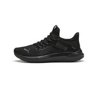PUMA Scarpe da Corsa SOFTRIDE Enzo 5 Slip Tech Unisex su Strada, Nero-Grigio Scuro, Taglia 40, Puma Nero Freddo Grigio Scuro, 43 EU