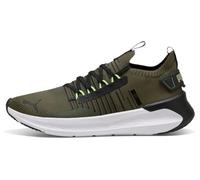 Puma Scarpe da Corsa Softride Symmetry Fuzion LS Unisex, Dark Olive Puma Black Fizzy Light, 43 EU