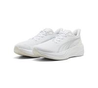 Puma Scarpe da Corsa Unisex Darter PRO 2, Bianco-Grigio Piuma, Taglia 38