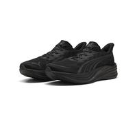 PUMA Scarpe da Corsa Unisex Darter PRO 2, Nero-Grigio Scuro Piatto, Taglia 40, Puma Nero Piatto Grigio Scuro, 42.5 EU