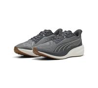 PUMA Darter PRO, Scarpe per Jogging su Strada Unisex-Adulto, Grigio Echo Bianco Caldo, 48.5 EU