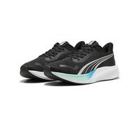 Puma Scarpe da Corsa Unisex Pounce LiteRoad, Puma Nero Menta Melt Speed Blue, 44.5 EU